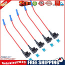 5 Pack Mini Size Car Add-a-circuit Fuse Tap Adapter with 15A Micro Fuse
