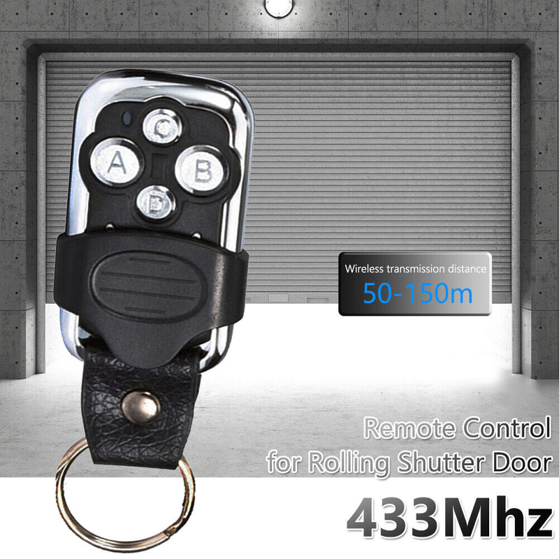 KB-075C 433MHz Copy Remote Controller 4 Buttons Garage Key (B Type ABCD)