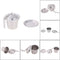 Stainless Steel Tea Infuser Loose Leaf Tea Strainer Herbal Spice Filter Newly