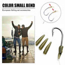 Carp Fishing Accessories Connect with Fishing Hook Sleeve Tail Rubber Cone