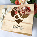5x20pcs Wooden Guest Book Signs Wedding Marriage Guestbook Decor (JM01457)
