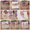 Embossing Stamp Flower Painting template Layering Stencils Scrapbooking