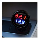 Car Auto 12V Red Green Dual Display LED Digital Thermometer Voltmeter Newly