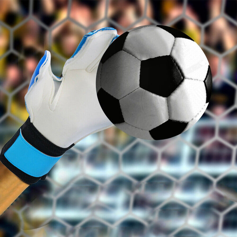 Latex Match Football Goalkeeper Gloves Wear Resistant Training Kid Goalie Glo