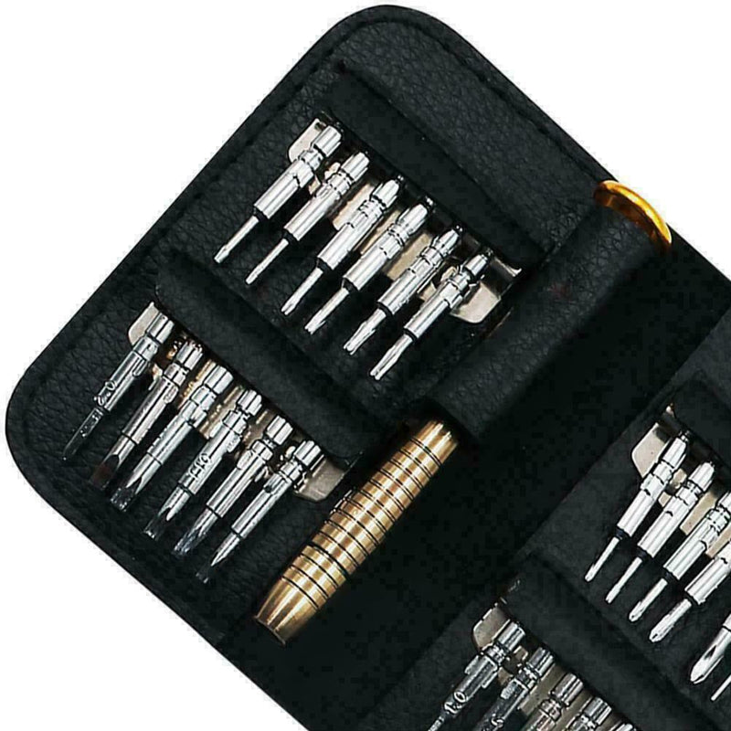 25Pcs Set Precision Micro Mini Screwdriver Jewellers Laptop Watch Gl Mobile I9C9