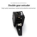 Extruder Bowden Cloned Dual Drive Upgrade for Creality Ender 3 Part (Black)