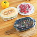Food Storage Covers Elastic Keep Fresh Food Plastic Wrap Dish Plate Clings