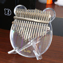 Thumb Finger Piano Display Rack Transparent Crystal Acrylic Kalimba Holder