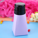 220ml Empty Pump Dispenser Nail Polish Gel Remover Press Bottle Manicure To