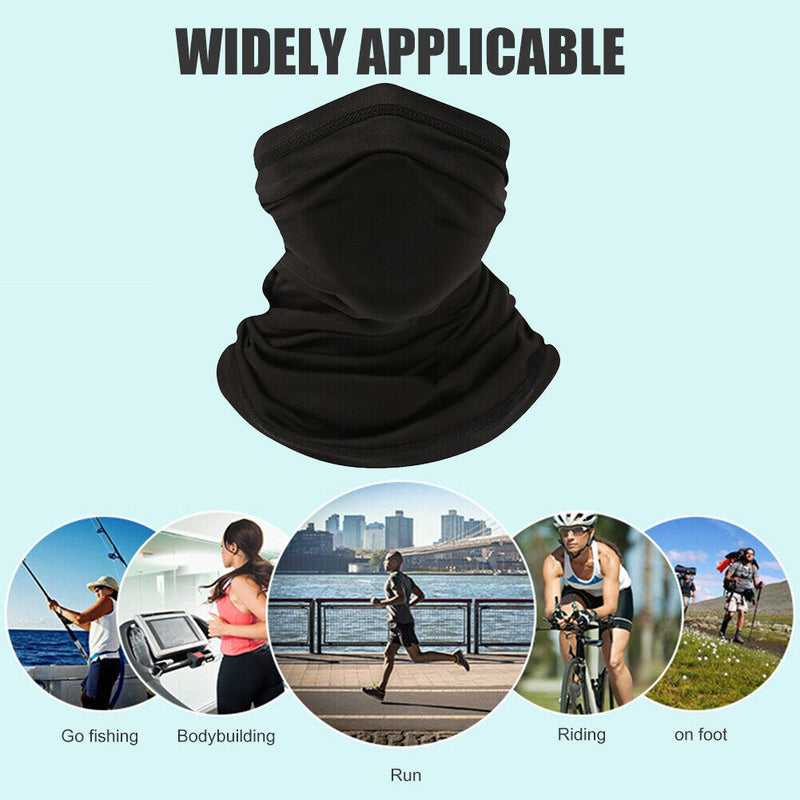 Cycling Hiking Camping Neck Tube Scarf Ice Silk Outdoor Running Gaiter Bandan