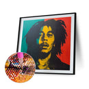 5D DIY Diamond Painting Kits Full Round Drill Bob Marley Mosaic Picture Wall Art