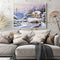 Snow Scene Paint By Numbers Kit DIY Frameless Art Acrylic Picture On Canvas