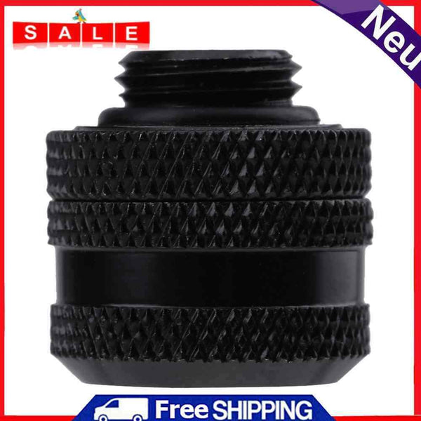 ALLOYSEED G1/4 Threaded OD 14mm Pipe 4 Round Hard Fast Matching Male Conve