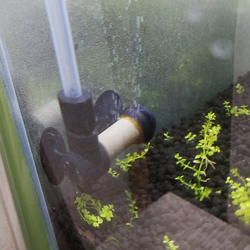 Plastic Aquarium CO2 Diffuser Tessellator Dual Suction Cup Atomizer (S) Newly