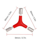 FPV Spanner Triangle Nuts Socket Wrench Trident Socket Tool Bike Repair Tool