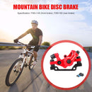 Bike Mechanic Disc Brake Caliper Brake Pad Rotors MTB Parts (Red Front) Newly