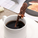 Mermaid Coffee Spoons Hanging Cup Spoon Stainless Steel Coffee Scoops