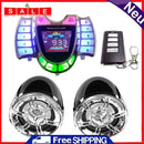 HY-008 Motorcycle Bluetooth Speaker Audio System with Mic TF AUX FM USB Radio