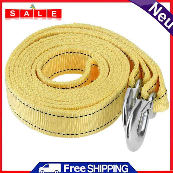 4m/13ft 5 Ton Car Van Tow Rope Heavy Duty Road Recovery Towing Strap