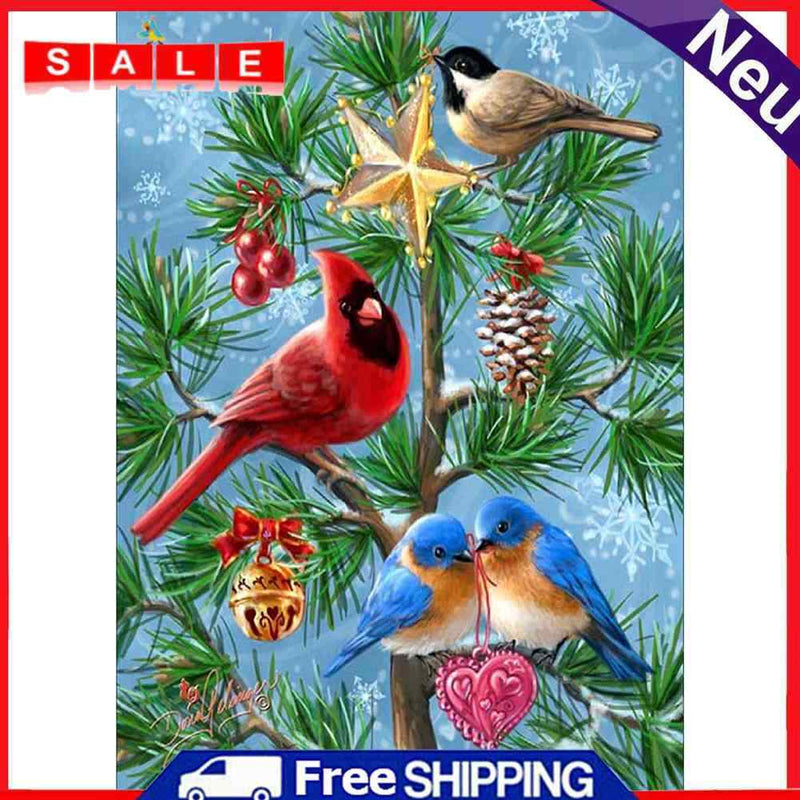 5D DIY Full Drill Diamond Painting Bird Cross Stitch Mosaic Craft Wall Arts Kit
