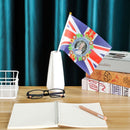 Party Bunting Flags Hand Waving Flags Union Jack Flag Queen's Platinum Jubilee