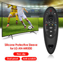 Silicone TV Remote Controller Cover Protective Case for LG AN-MR500 (Black)