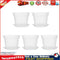 5x Orchid Planting Pots Transparent Seedling Garden Flower Pot (with Base) Newly