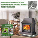 Outdoor Camping Fireproof Mat Fire Pit Grill Stove Blanket for Deck Patio Lawn