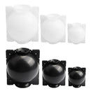 6pcs 5cmPlant Rooting Box High Pressure Grafting Propagation Ball (Black S)