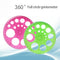 360 Degree Round Ruler Circle Office School Drafting Template Protractor Newly