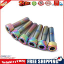MUQZI 6pcs Bicycle Handlebar Stem Screw M5x18mm Bike Fixed Gear Riser Bolts