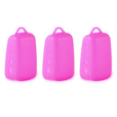 3pcs Tooth Brush Pod Portable Toothbrush Case Silicone Food Material for Outdoor