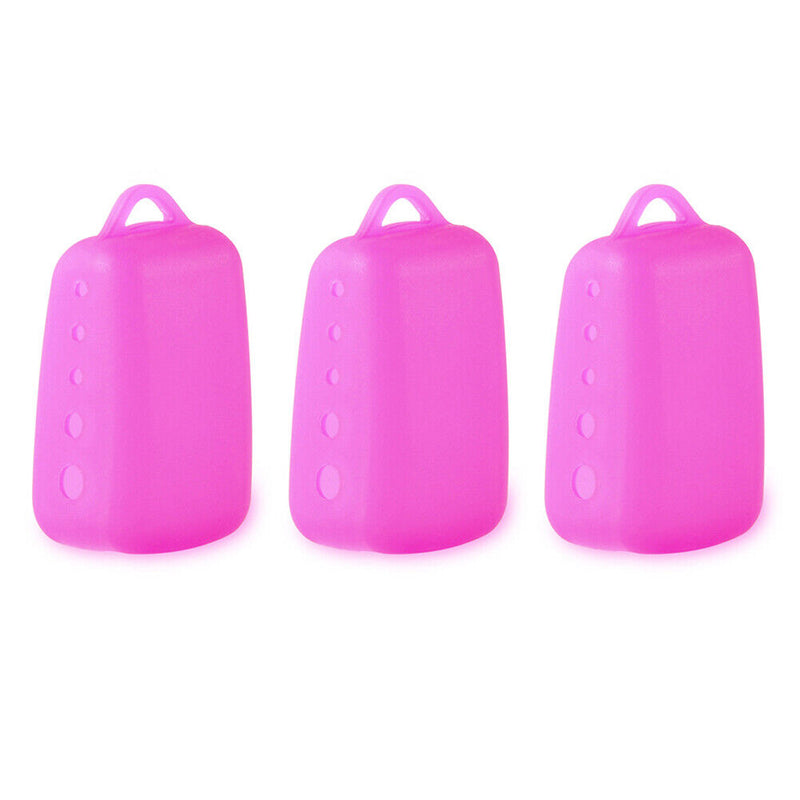 3pcs Tooth Brush Pod Portable Toothbrush Case Silicone Food Material for Outdoor
