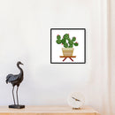 14CT Partial Cross Stitch Cactus Stamped DIY Kits Cotton Thread Embroidery
