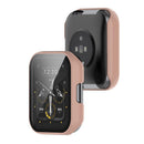 Watch Protect Cover+Screen Film for Realme Watch 2 Pro Case (Cherry Pink)