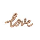Rustic Valentine's Day Table Scatter Crafts Accessories Wooden Love Letters