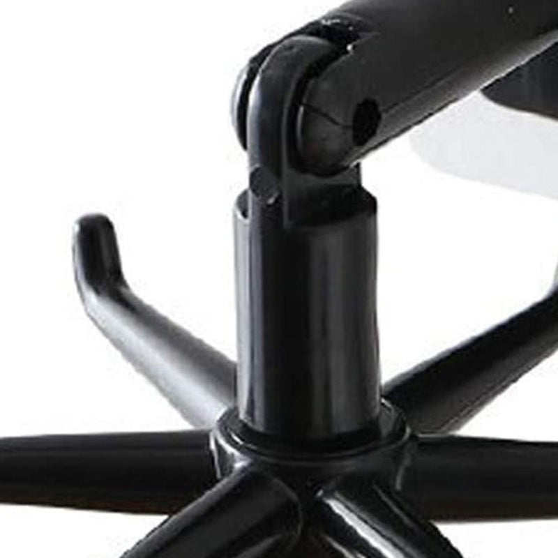 360 Degree Rotating & 180 Degree Tilt Kitchen Hook Rack 6-Claw (Black)