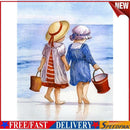 Little Girl 5D DIY Diamond Painting Full Round Drill Rhinestones Pictures