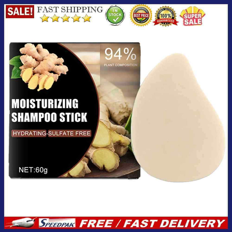 Pure Hair Cleansing Moisturizing Shampoo Soap Soften Anti-Dandruff Shampoo Ba