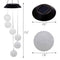 Solar Wind Chime Ball Light LED Waterproof Outdoor Courtyard Garden Decor Newly
