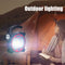 COB LED High Power Work Light Portable Waterproof Garden Camping Lamp (Red)