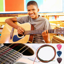 9pcs/Set Colorful Guitar Strings with Picks Plectrum for Folk Acoustic Guitars
