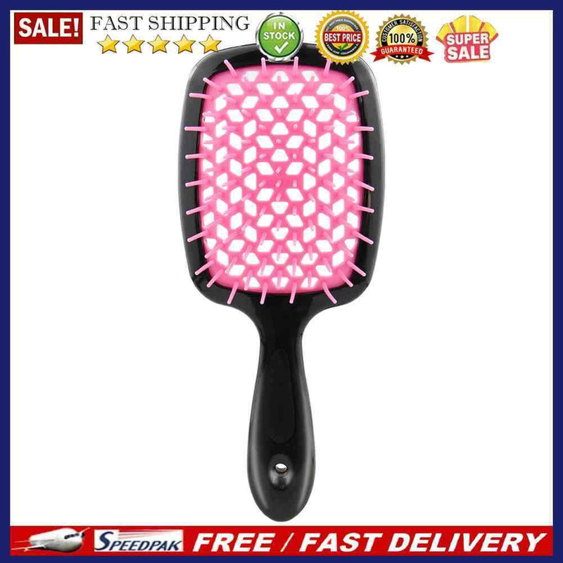 Hollowed Airbag Massage Comb Straight Curly Shampoo Brush Hair Care Accessori