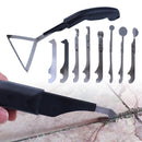 Professional Glass Glue Angle Scraper Labor-saving for Home Room Cleaning G