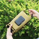 #A Outdoor Wet Tissue Box Canvas Paper Wipes Towel Dispenser Hanging Storage Hol