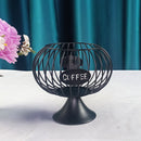 Wrought Iron Coffee Cup Organizer Coffee Capsule Pod Display Rack (Black) Newly
