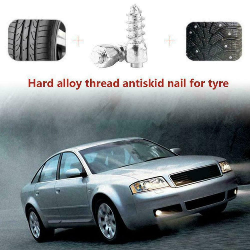 100pcs 12mm Carbide Screw In Tire Stud Spikes With Body For Car/truck/atv H5W5