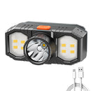 XPE+COB LED Headlights USB Rechargeable Super Bright Waterproof Pocket Lam