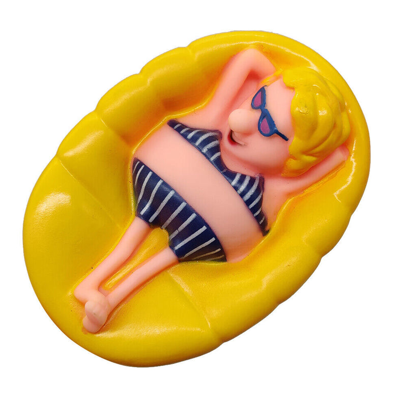 Portrait Water Temperature Meter Swimming Pool Floating Thermometer (Girl)