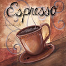 Coffee English 5D Diamond Painting Rhinestone Full Round Drill for Room (B4775)